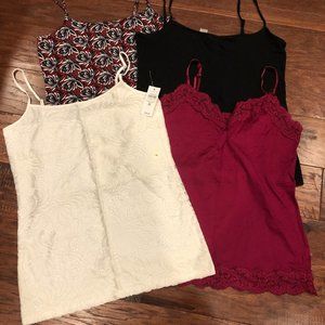 4 Size Medium Camisoles